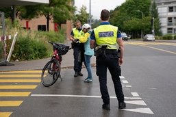 Action de police à Fribourg: Plus de 90 usagers de la route dénoncés