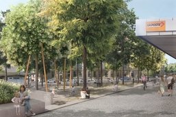 Fribourg: Le projet de l’esplanade de la Poste mis à l’enquête