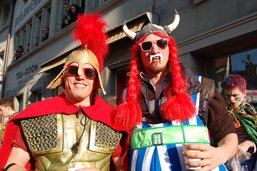 Le public au carnaval des Bolzes 2015